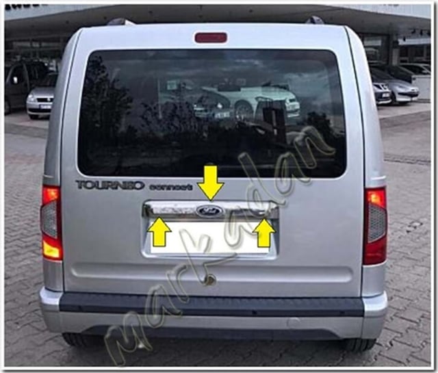 Ford Connect Krom Bagaj Çıtası 2009-2014 P. Çelik N11.4512