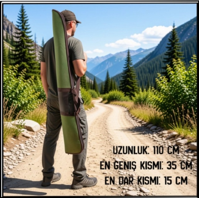 Uyguna-yakala Yeşil Cepli Lüks Kılıf-38056-y51