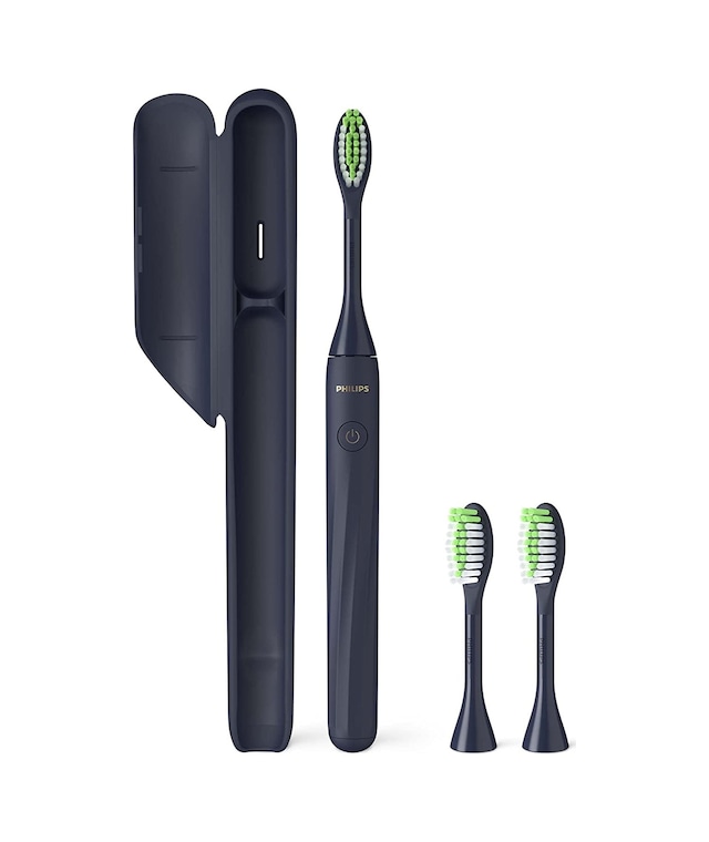 Philips One Sonicare Bd1002-Az Pilli Diş Fırçası + Fırça Başlığı 2'li Mavi
