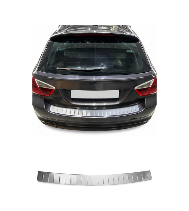 Vw Golf Iv Hatchback 1997-2006 Uyumlu Krom Arka Tampon Eşiği Paslanmaz Çelik