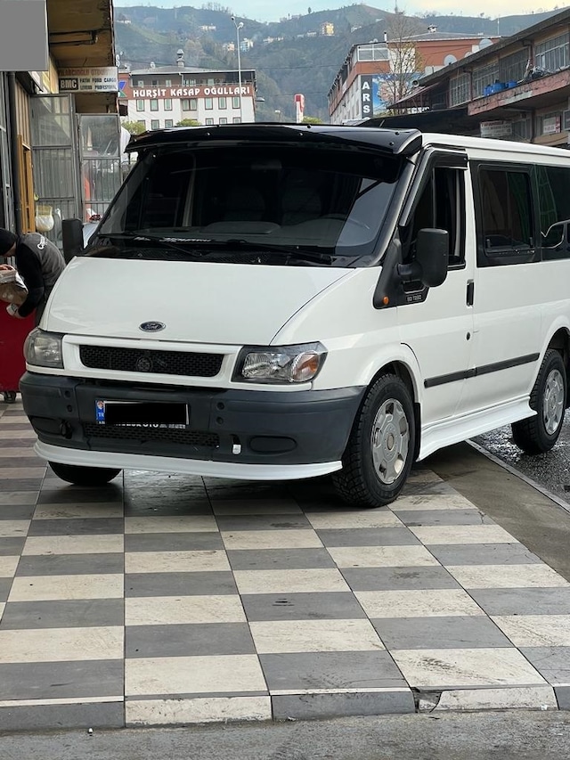 Ford Transit 2000-2006 Beyaz Ön Tampon Lip Eki/karlık Abs Dar