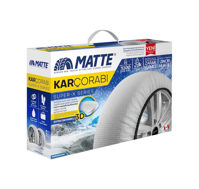 Matte Kar Çorabı Superx Series