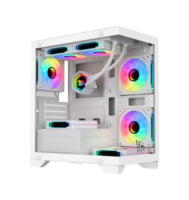 Pcgaraj X008 Ryzen 7 5700 A520 16 GB 500 GB SSD 8 GB RX6600 Free Dos Masaüstü Bilgisayar