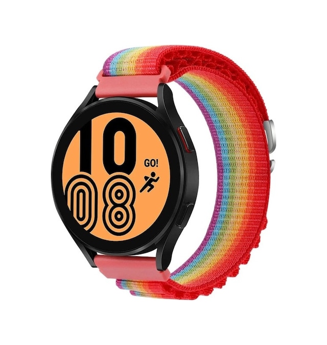 Watch 22mm Kr410 Kumaş Kordon - Gökkuşağı 1 Diğer