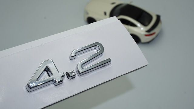 Dk Tuning Audi 4.2 A3 A4 A6 A5 A7 A8 Bagaj Krom Abs 3m 3d Yazı Lo