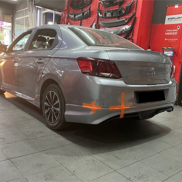 Peugeot 301 Custom Arka Ek Boyasız Plastik
