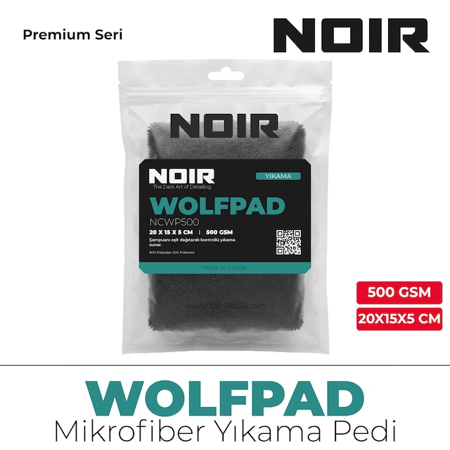 Noir Wolfpad Yıkama Pedi Sünger - Ncwp500