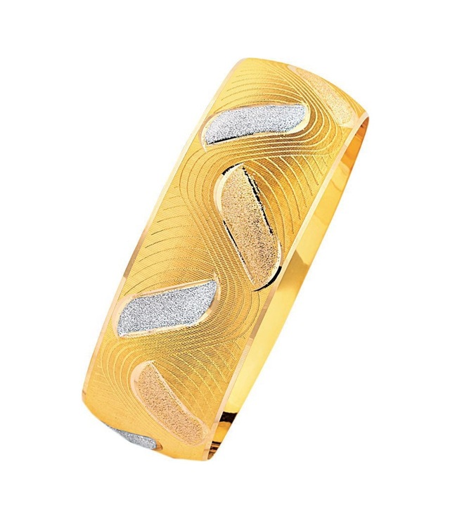 14 Ayar Altın Mega Bilezik 25.00 Gram Derya Model