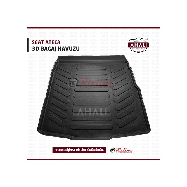 Rizline Seat Ateca 3D Bagaj Havuzu +Araç Kokusu