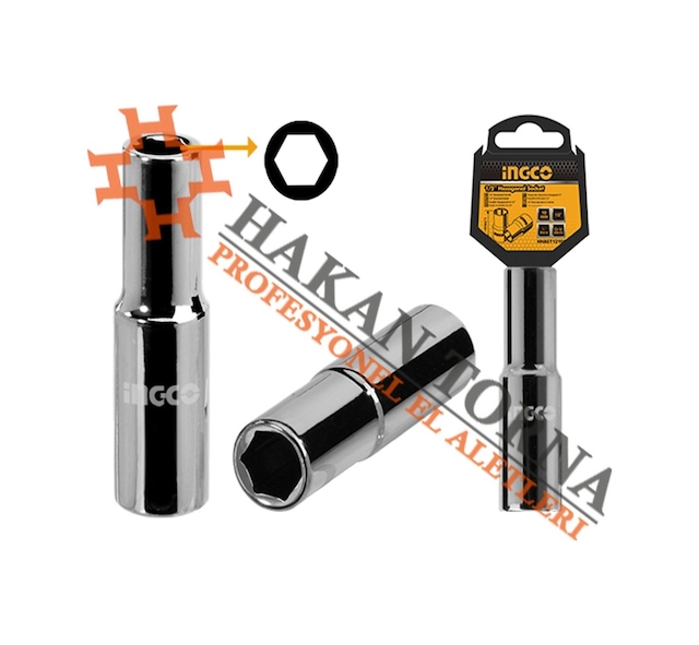 Ingco 1/2 Uzun Lokma 18 Mm S2 Çelik (539382127)