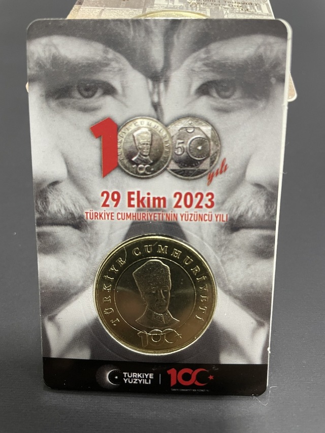 Resmi Darphane 100. Yıl Hatıra Parası 5 Tl