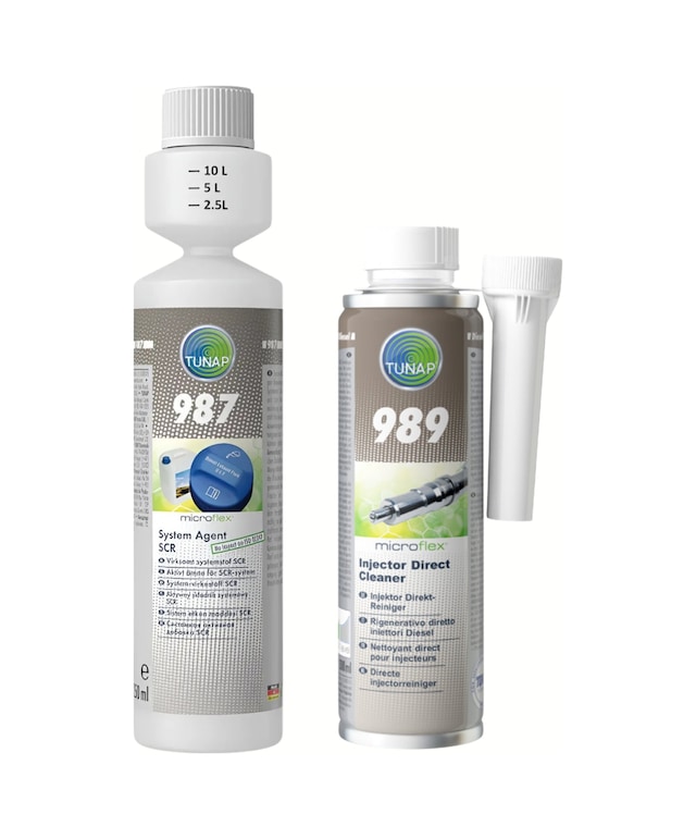 Tunap 987 + 989 Set Adblue Koruma & Dizel Enjektör Temizliği