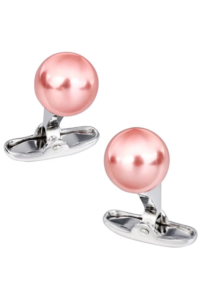Omark Cotton Pink Pearl Kadın Kol Düğmesi Pembe