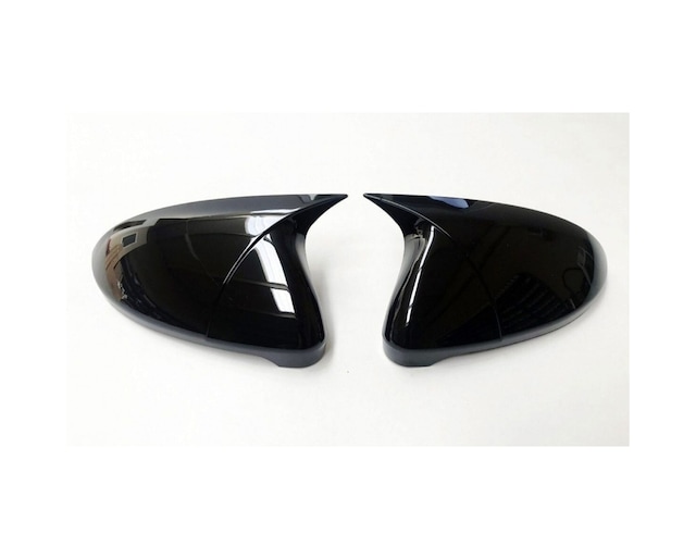 Bmw E90 3.seri 2005-2008 Parlak Siyah Batman-yarasa Ayna Kapağı Uyumlu
