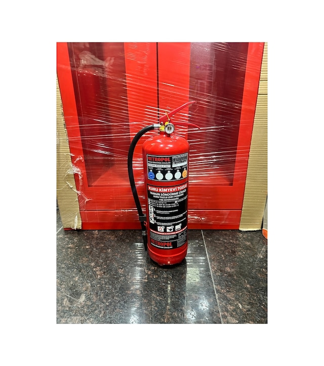 Yangın Söndürme Cihazı 6 Kg Kkt Kuru Kimyevi Tozlu Dekim-0005 - 192628039