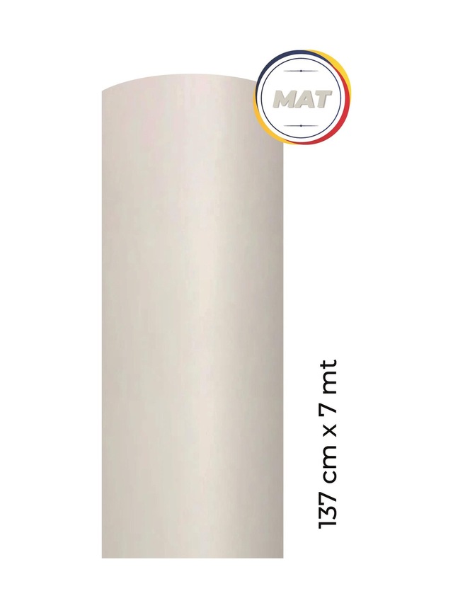 Mat Beyaz Kendinden Yapışkanlı Kaplama Folyosu 137 Cm X 7 Mt
