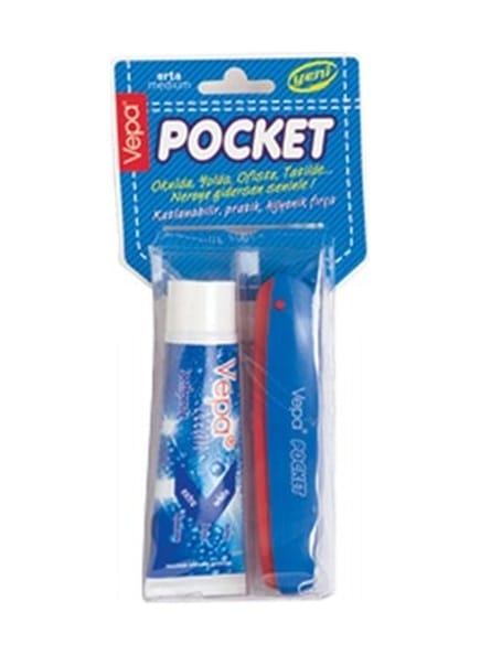 Vepa Pocket Macun ve Diş Fırçası Seti