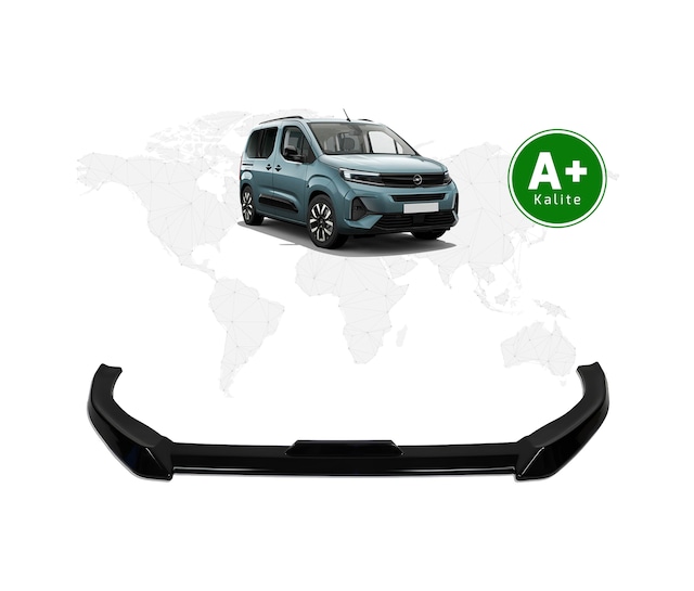 Opel Combo Ön Lip Parlak Siyah 2024 Model Ve Sonrası