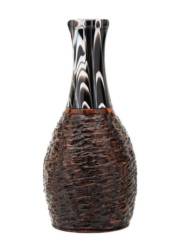 Lubinski Yeni 4 Boy Kullanım Briar Puro Ağızlığı 9mm Filtreli Big Carve 38-57 Ring Lb-914