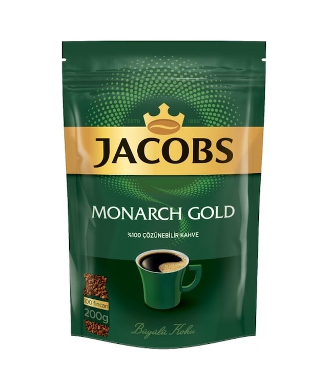 Jacobs Monarch Gold Kahve 6 x 200 G