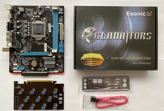 Intel Esonic B250-BTC Gladiators