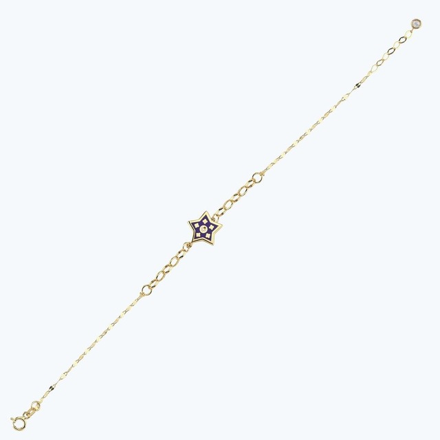 Altınbaş Altın Yıldız Zincir Bileklik Blsvk096-25364 Renkli