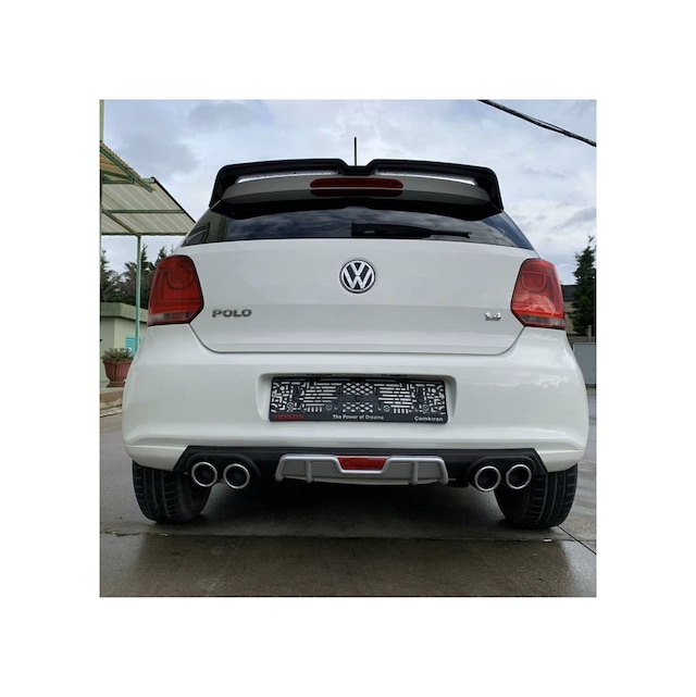 Vw Polo 6r-6c Oettinger Boyalı Spoiler Pianoblack 2009-2018 Arası Uyumlu