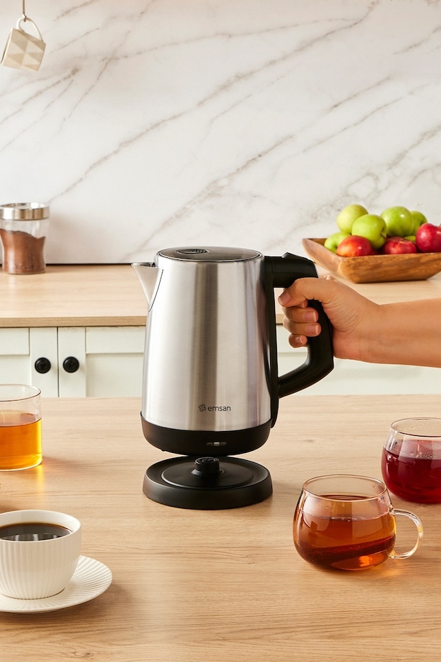 Emsan 2203 Su Isıtıcı Paslanmaz Çelik Kettle