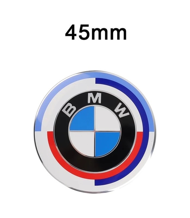 BMW 50.YIL DİREKSİYON STICKER 45 MM