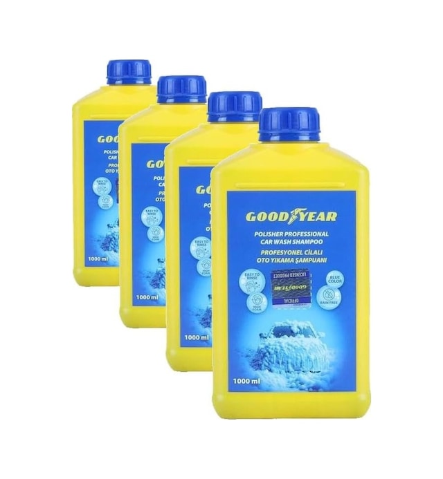 Goodyear Goodyear Oto Yikama Şampuani 4 Paketi