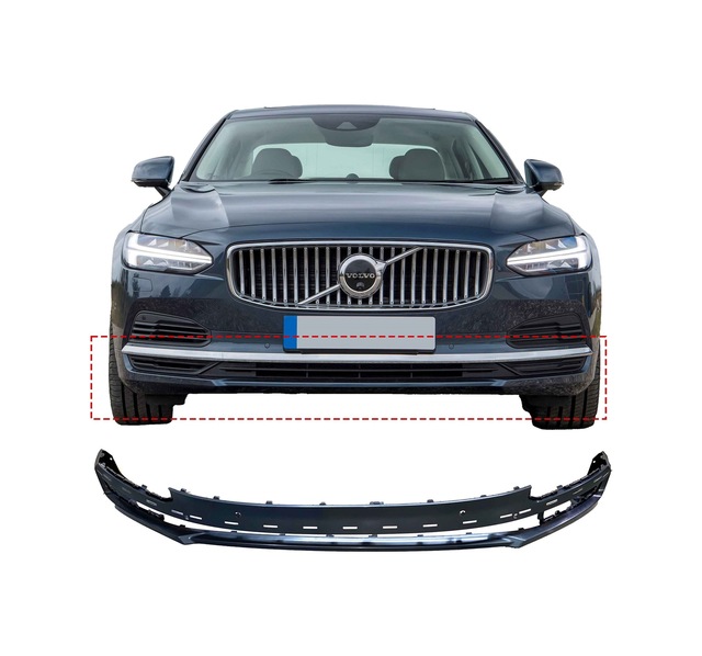 Volvo S90 Ön Tampon Alt Spoiler Eki 2021-2025 32227205