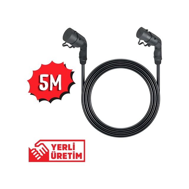 Chargemobile 5mt Standart Typ2 Araç Şarj Kablosu