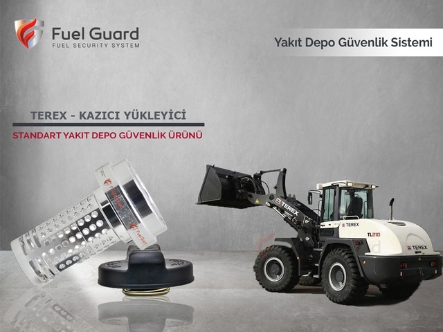 Terex Kazıcı-Yükleyici Yakıt Depo Koruma Cihazı