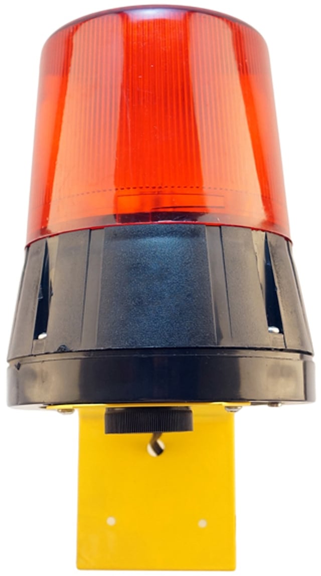 Mesan Ø110 İkaz Lamba Döner Buzzer L Montaj Kırmızı 24vdc Ms 899.1.24vdc