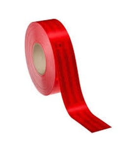 3M 5 Metre - TSE / E1 Onaylı Reflektif Şerit Kırmızı