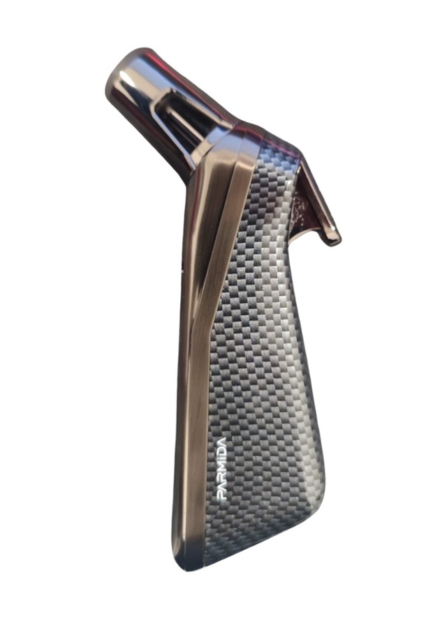 Parmida Tek Torch Pürmüz Gunmetal - Karbon Metal Puro Çakmağı - Tr9210