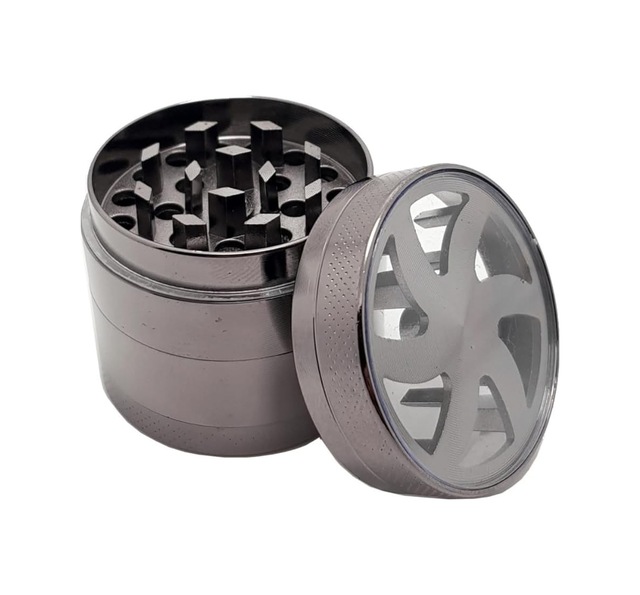 Mini Boy 40 Mm. Pencereli Tütün Baharat Herbal Öğütücüsü Parçalayıcı Py90gr