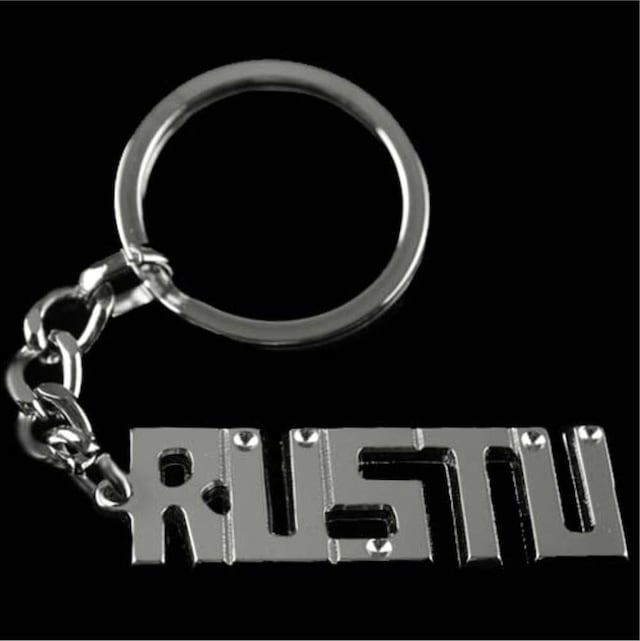 Rüştü - 976 - - Spt-gld - İsimli Anahtarlık Çok Renkli