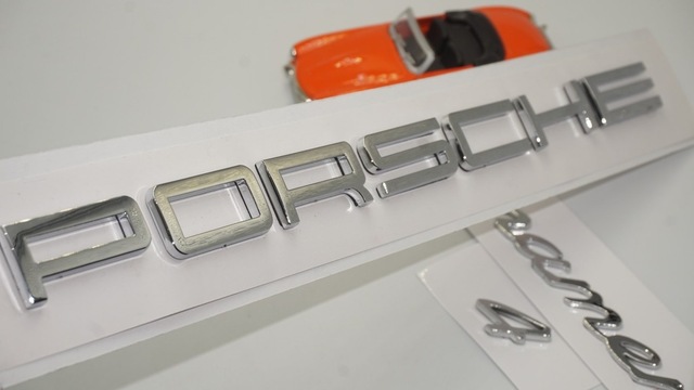 Porsche Panamera 4 Bagaj 3M 3D Abs Yazı Logo Amblem Seti (549214623)