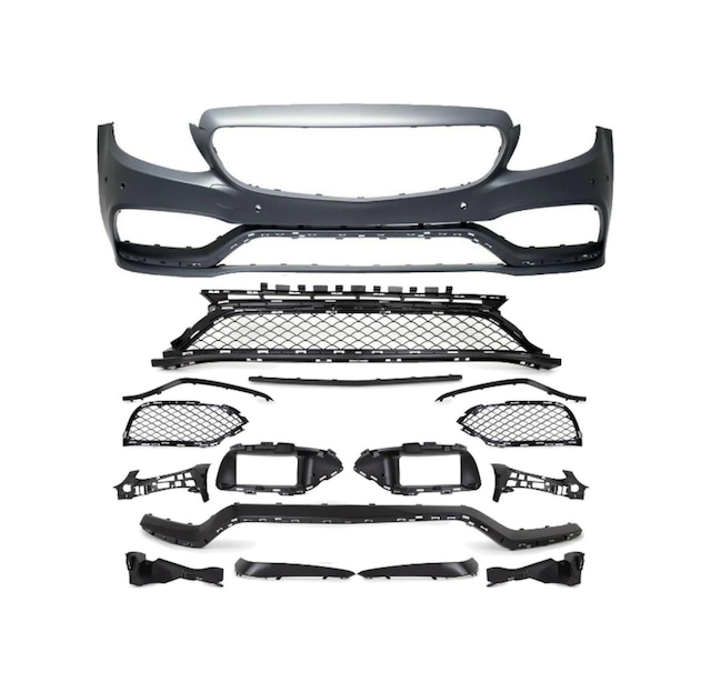 Mercedes C Serisi W205 C63 Amg Ön Tampon Set 2015-2020 Arası Uyumlu 1.model