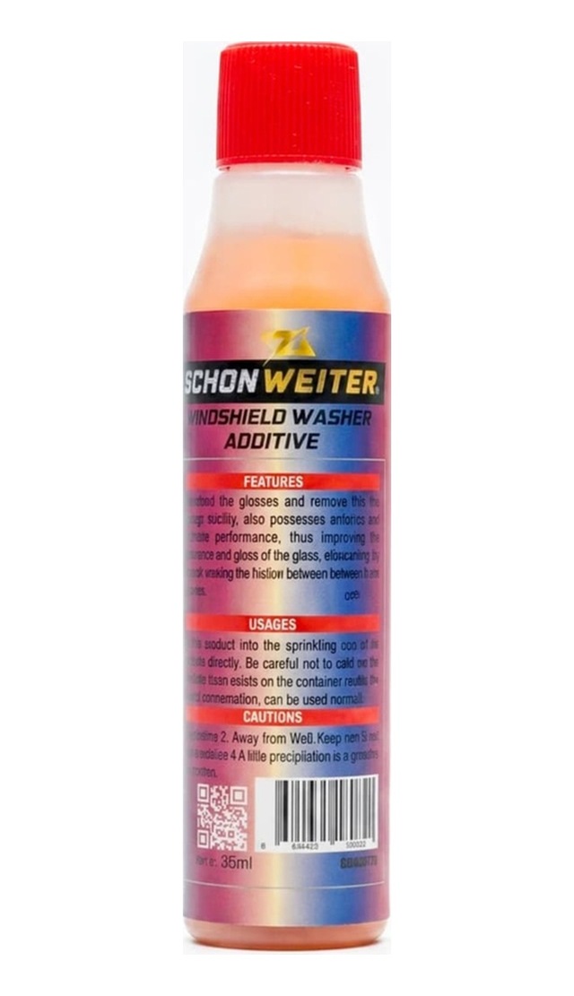 Schön Weiter Araç Oto Cam Suyu Katkı Maddesi 36 Ml Konsantre Owl