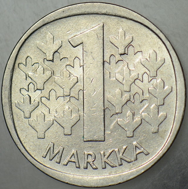 Finlandiya 1 Markka 1978 Çilaltı.