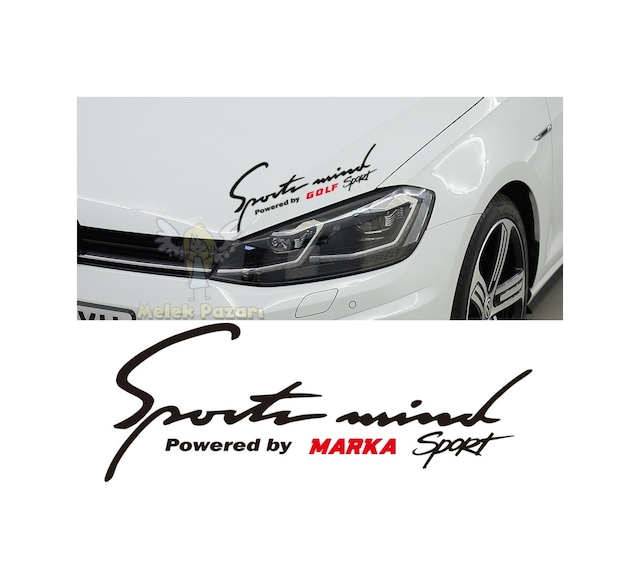 Sport Mind, Istediğiniz Marka Araba, Oto Sticker
