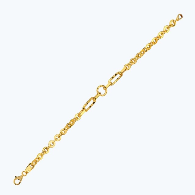Altınbaş 22 Ayar Altın Zincir Bileklik Blbg1422-24746 Renkli