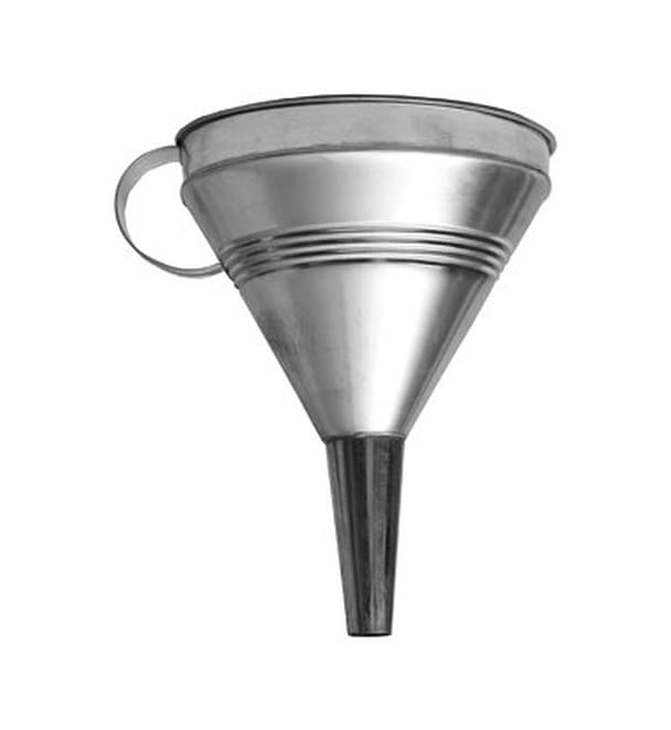 Galvaniz Düz Huni 25 Cm