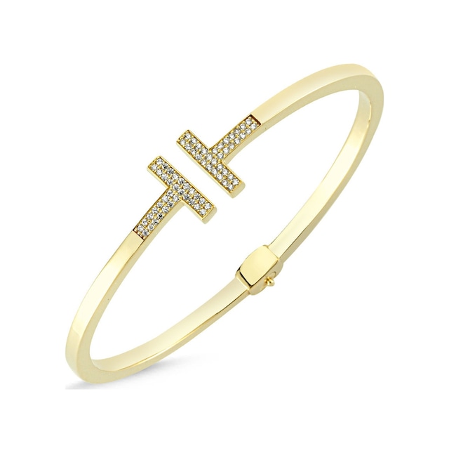 Altın Kelepçe Eklem Tasarım 14K Gold