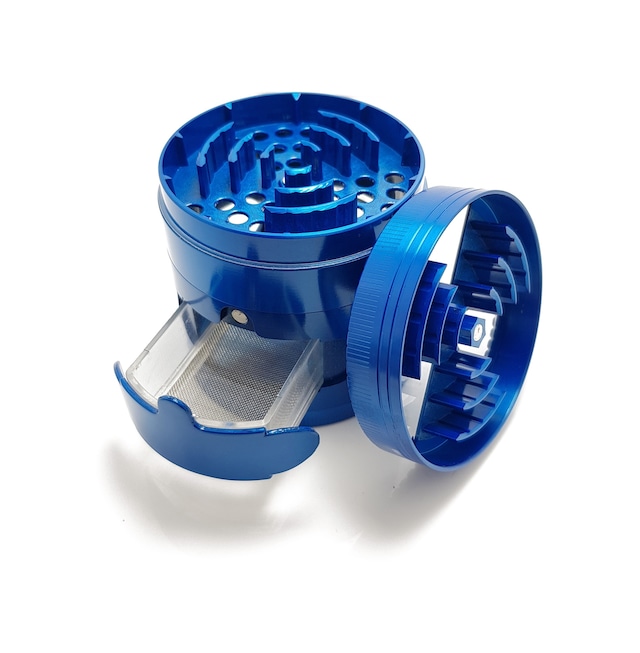 Çekmeceli 60 MM Mavi Grinder Herbal Parçalayıcı Pz38mv