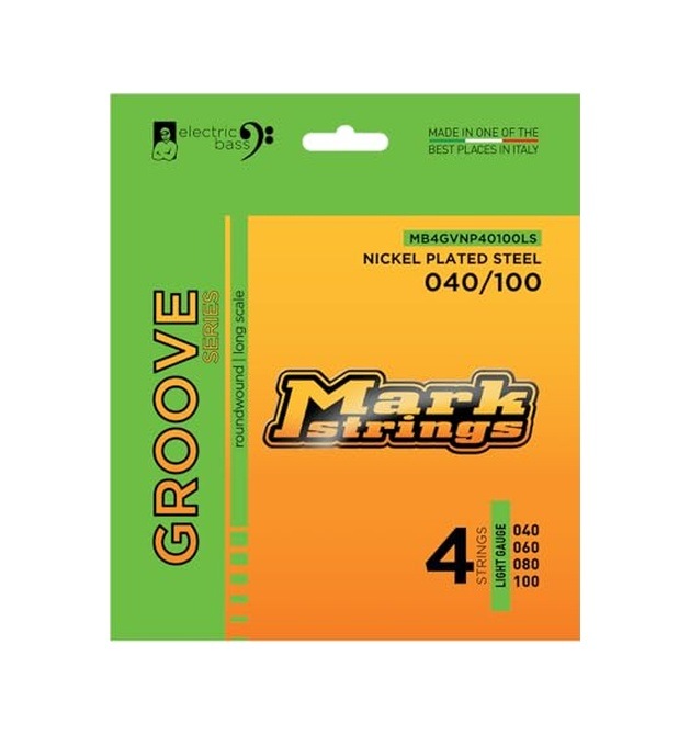 Groove Nickel Plated Steel 40-100 Bas Teli