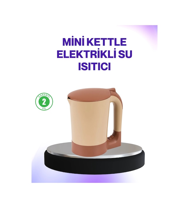 Mey İthalat Kettle Özellikli Türk Kahvesi Makinesi Taşınabilir Mini Tasarım