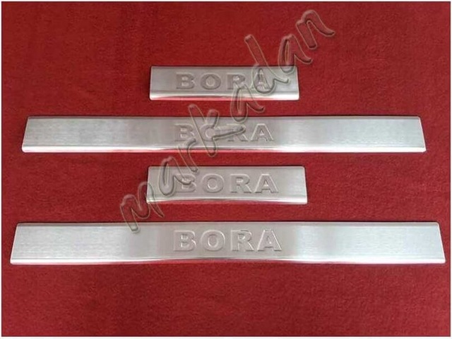Db Chrome Vw Bora Krom Kapı Eşiği 1998-2004 4 Parça P.Çelik N11.7404
